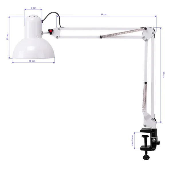 PiX 314 desk lamp white - Image 9
