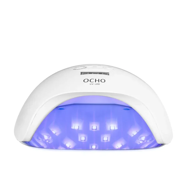 UV LED Lamp OCHO NAILS X13 65W white with mirrored bottom - Image 3