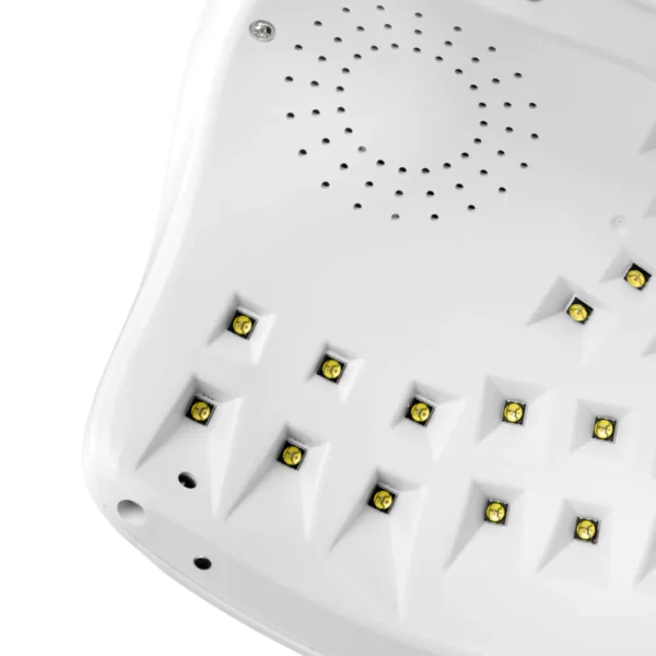 UV LED Lamp OCHO NAILS X13 65W white with mirrored bottom - Image 9