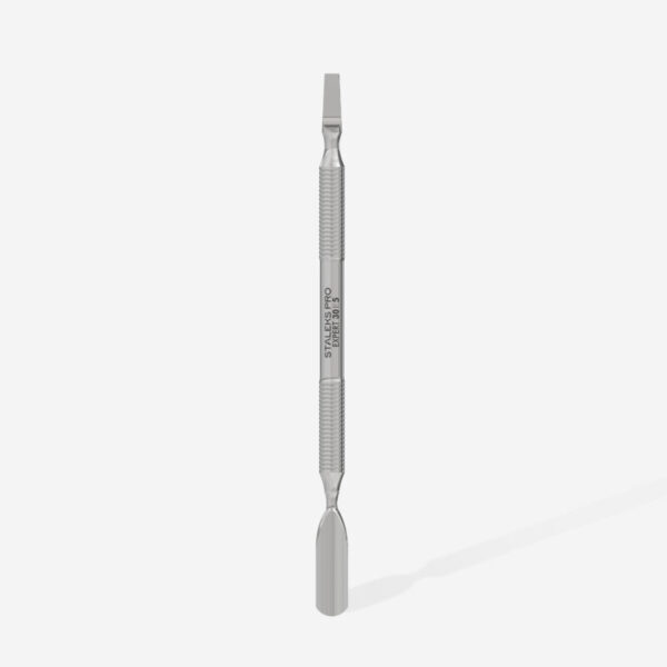 Manicure pusher EXPERT 30 TYPE 5 (rounded wide pusher and straight blade) - Image 3