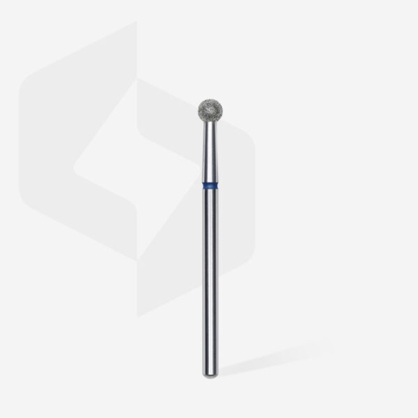 Diamond nail drill bit ball blue EXPERT head diameter 3,5 mm - Image 2