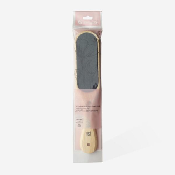 Wooden foot file BEAUTY & CARE 10 TYPE 1 100/180 grit - Image 3